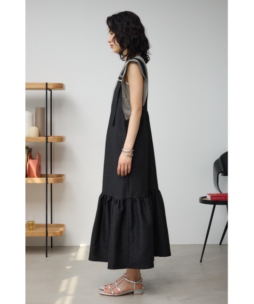 AZUL by moussy(アズールバイマウジー)の「ジャガードジャンパードレス(ワンピース・レディース・アイボリー/ブラック/グレー・SMALL/MEDIUM)」の22枚目の写真