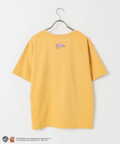 Honeys(ハニーズ)の「トムとジェリー/Tシャツ(Tシャツ/カットソー・レディース・ネイビー/ホワイト/マスタード/スミクロ・LL/S/M/L)」の11枚目の写真