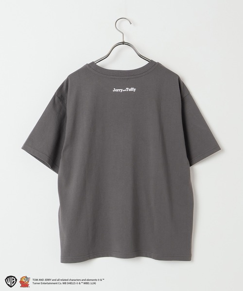 Honeys(ハニーズ)の「トムとジェリー/Tシャツ(Tシャツ/カットソー・レディース・ネイビー/ホワイト/マスタード/スミクロ・LL/S/M/L)」の22枚目の写真