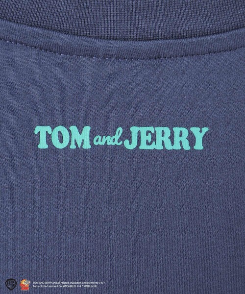 Honeys(ハニーズ)の「トムとジェリー/Tシャツ(Tシャツ/カットソー・レディース・ネイビー/ホワイト/マスタード/スミクロ・LL/S/M/L)」の14枚目の写真