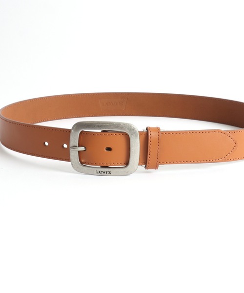 Levi's(リーバイス)の「Levi's/リーバイス 35mm 本革 スクエアギャリソン型 レザーベルト(ベルト・メンズ・ブラック/ダークブラウン/ブラウン・FREE)」の4枚目の写真