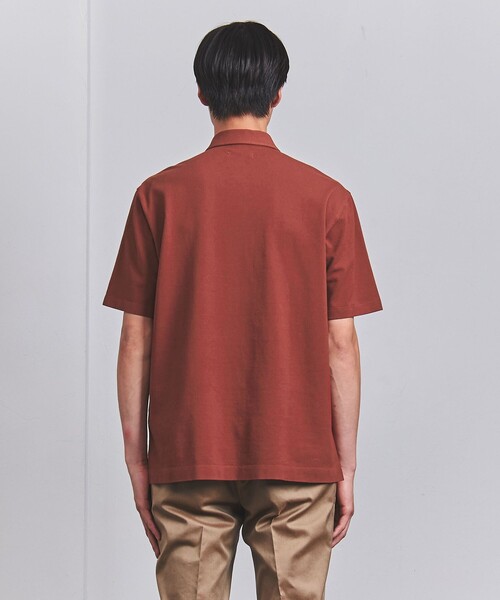 UNITED ARROWS（ユナイテッドアローズ）の「カノコ ガーメントダイ ポロシャツ（ポロシャツ・メンズ・ネイビー/グレー/コバルトブルー/オレンジ系その他・S/M/L/XL）」の13枚目の写真