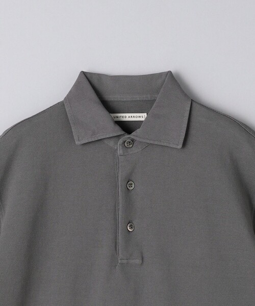 UNITED ARROWS（ユナイテッドアローズ）の「カノコ ガーメントダイ ポロシャツ（ポロシャツ・メンズ・ネイビー/グレー/コバルトブルー/オレンジ系その他・S/M/L/XL）」の22枚目の写真
