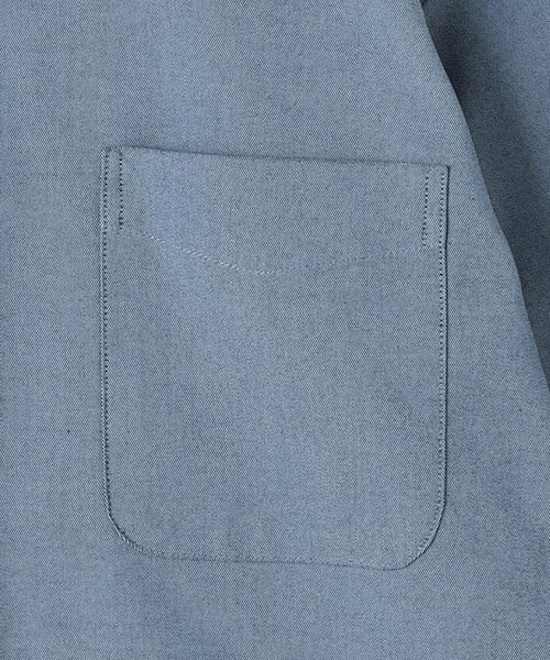 green label relaxing（グリーンレーベルリラクシング）の「FINE BASIC オックスフォード ボタンダウン シャツ -ストレッチ-（シャツ/ブラウス・メンズ・ブラック/ネイビー/ホワイト・XL/L/S/M）」の14枚目の写真