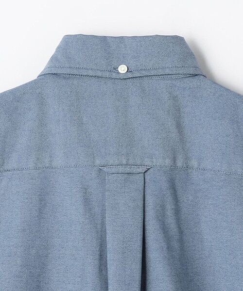 green label relaxing（グリーンレーベルリラクシング）の「FINE BASIC オックスフォード ボタンダウン シャツ -ストレッチ-（シャツ/ブラウス・メンズ・ブラック/ネイビー/ホワイト・XL/L/S/M）」の13枚目の写真