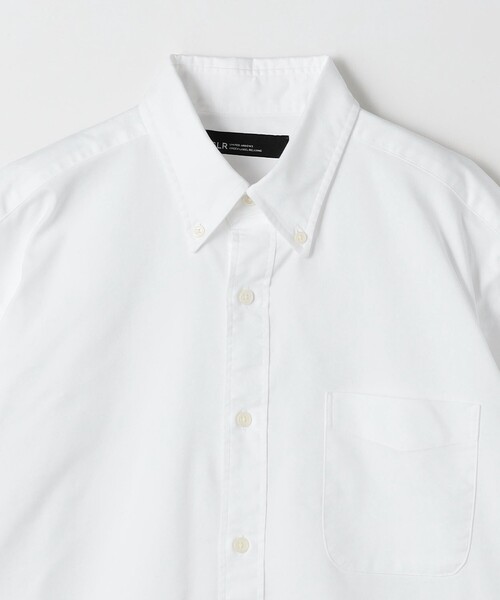 green label relaxing（グリーンレーベルリラクシング）の「FINE BASIC オックスフォード ボタンダウン シャツ -ストレッチ-（シャツ/ブラウス・メンズ・ブラック/ネイビー/ホワイト・XL/L/S/M）」の9枚目の写真