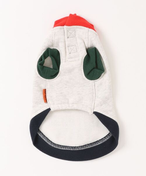 KRIFF MAYER（クリフメイヤー）の「【犬服・ドッグウェア】ロゴスウェットクルー（ペットウェア・レディース・オートミール/マスタード/グリーン/カラフル/ブラック/グレー・SMALL/MEDIUM/LARGE/X-LARGE）」の7枚目の写真