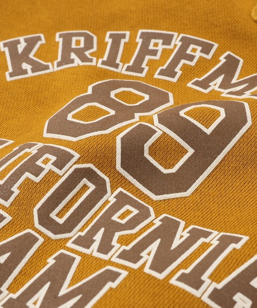 KRIFF MAYER（クリフメイヤー）の「【犬服・ドッグウェア】ロゴスウェットクルー（ペットウェア・レディース・オートミール/マスタード/グリーン/カラフル/ブラック/グレー・SMALL/MEDIUM/LARGE/X-LARGE）」の17枚目の写真