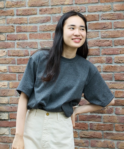 ROOPTOKYO（ループトウキョウ）の「PRO5/プロファイブ S/S SUPER HEAVY 半袖Tシャツ ヘビーウェイト 無地T（Tシャツ/カットソー・メンズ・カーキ/ネイビー/ホワイト/チャコールグレー/ブラック/ブラウン・S/M/L/XL）」の15枚目の写真