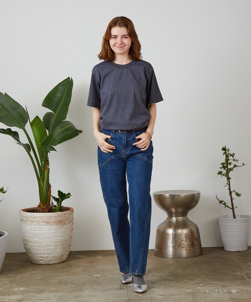 ROOPTOKYO（ループトウキョウ）の「PRO5/プロファイブ S/S SUPER HEAVY 半袖Tシャツ ヘビーウェイト 無地T（Tシャツ/カットソー・メンズ・カーキ/ネイビー/ホワイト/チャコールグレー/ブラック/ブラウン・S/M/L/XL）」の12枚目の写真