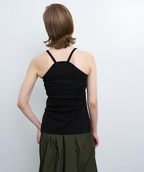 LANVIN en Bleu（ランバンオンブルー）の「アメリカンスリーブトップス（キャミソール・レディース・レッド/ブラック/グレー・38）」の13枚目の写真