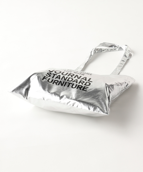 journal standard Furniture (ジャーナルスタンダードファニチャー)の「JSF TOTE SILVER トートバッグ(クラッチバッグ・レディース・シルバー・FREE)」の4枚目の写真