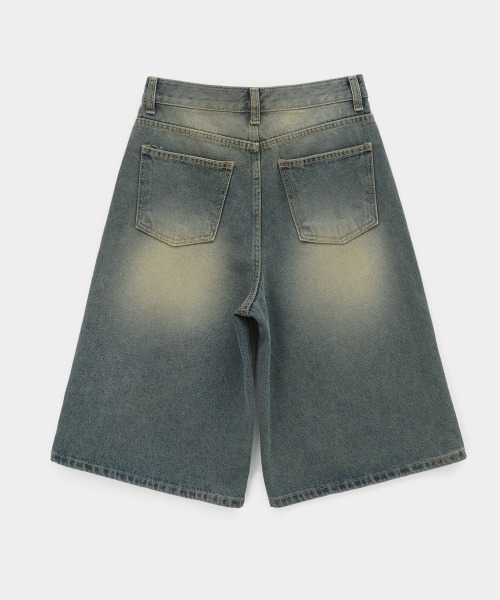 BLACKUP（ブラックアップ）の「[MADE]  ペストバミューダデニムパンツ（デニムパンツ・レディース・ブルー・LARGE/MEDIUM/SMALL）」の8枚目の写真