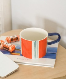 BAYFLOW（ベイフロー）の「[電子レンジ・食洗機OK]BF JUICY COLORS ストライプマグ（グラス/マグカップ/タンブラー）」