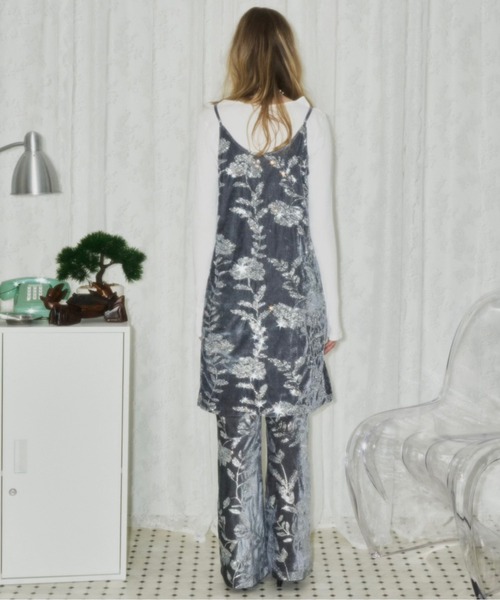 musubore（ムスボレ）の「rose spangle leggings PT / スパンコールパンツ（その他パンツ・レディース・シルバー/ピンク・0/1）」の21枚目の写真