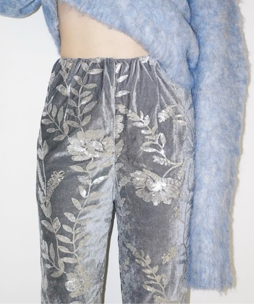 セール】rose spangle leggings PT / スパンコールパンツ