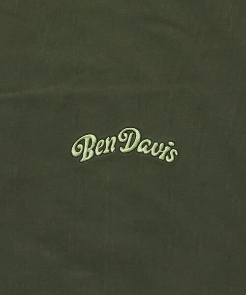 BEN DAVIS/WHITE LABEL(ベンデイビス ホワイトラベル)の「【BEN DAVIS(ベンデイビス)】GARDENING EMB BRUSHED LS/ クルーネック 長袖 ロンT サークルロゴ ドローコード(Tシャツ/カットソー・メンズ・ホワイト/ブラック/カーキ・MEDIUM/LARGE/X-LARGE)」の13枚目の写真