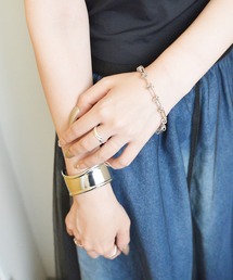 styiro（スタイロ）の「ニッケルフリー スレッドノットチェーンブレスレット（ブレスレット）」