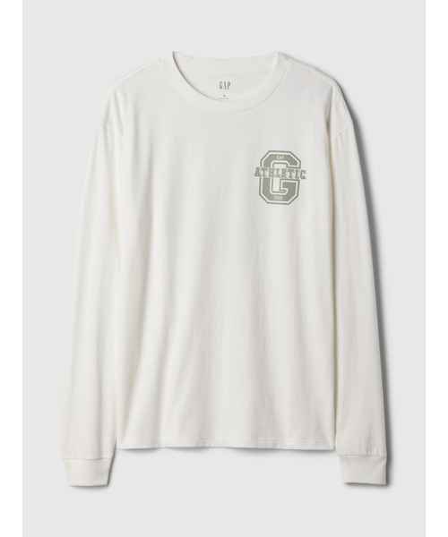 GAP（ギャップ）の「Gap Athleticロゴ グラフィック Tシャツ(ユニセックス)（Tシャツ/カットソー・メンズ・オフホワイト/ベージュ/レッド/ブルー/ブラック・S/M/XS/L/XL）」の15枚目の写真