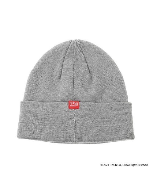 Manhattan Portage(マンハッタンポーテージ)の「THRASHER Cotton Knit Watch(ニットキャップ/ビーニー・メンズ・ブラック/チャコールグレー・FREE)」の3枚目の写真