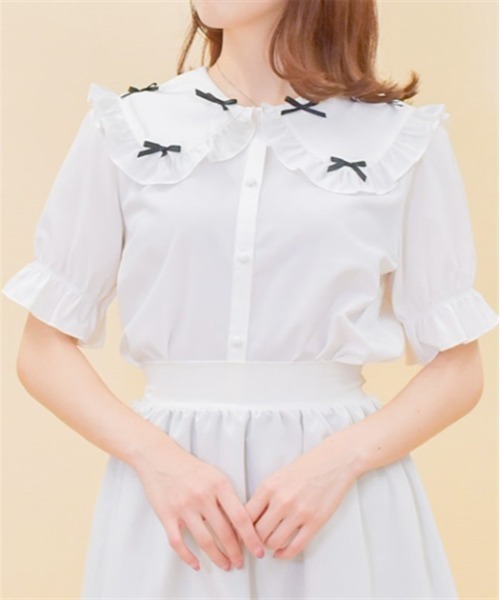 ♥axes femme♥ アクシーズファム トップス ビッグリボン バレエコア