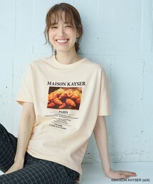 ANY | 【MAISON KAYSERコラボ】フォトプリント半袖Tシャツ(Tシャツ/カットソー)