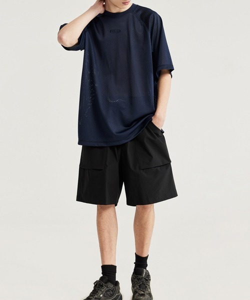 rehacer(レアセル)の「R. : Stretch Sports Easy Shorts(その他パンツ・メンズ・ブラック/パープル・MEDIUM/X-LARGE/LARGE)」の8枚目の写真