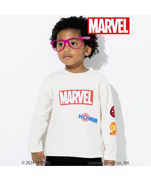 【セール】【MARVEL（マーベル）】アベンジャーズ/発泡プリントTシャツ(100~160cm)（Tシャツ/カットソー）｜WASK（ワスク）