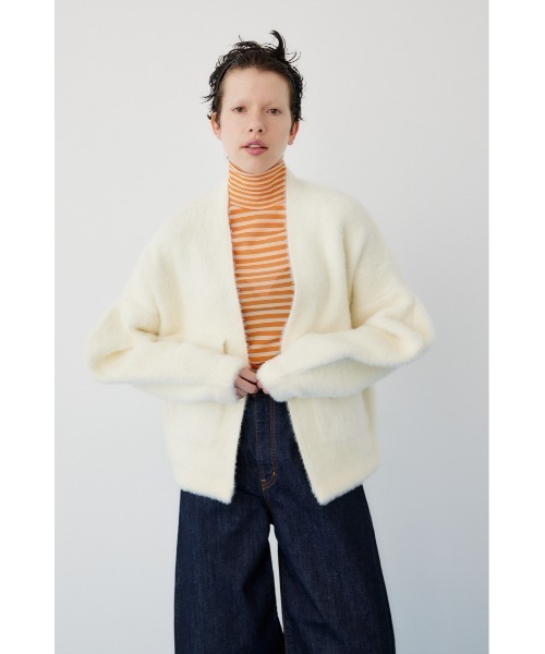 HeRIN.CYE（ヘリンドットサイ）の「Shaggy cardigan シャギー  
