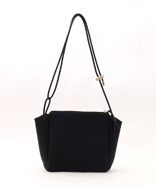 COOCO（クーコ）の「ＳＭＩＬＥＹ　ダイバー素材ショルダーバッグ（ショルダーバッグ・レディース・カモフラージュ/ベージュ/ブラック・FREE）」の9枚目の写真