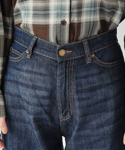 SHOO・LA・RUE（シューラルー）の「◆【洗える】大人カジュアルコーデに やわらかワイドデニムパンツ（デニムパンツ・レディース・ブルー/ネイビー・04/02/03）」の14枚目の写真