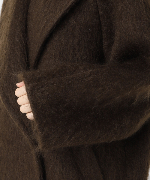 セール】モヘヤMIXシャギーダブルコート（その他アウター）｜journal