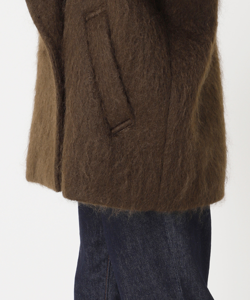 【ジャーナルスタンダードレサージュ】モヘヤMIXシャギーダブルコート journal standard L'essage（ジャーナルスタンダード レサージュ