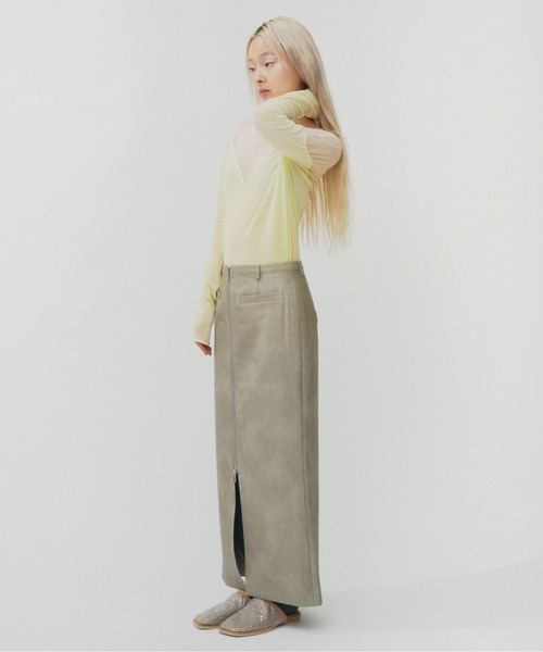 THINGS THAT MATTER（シングス ザット マター）の「DIFFERENT TULLE TOPS / ディファレントチュールトップス（その他トップス・レディース・イエロー/カーキ/ブラック・FREE）」の12枚目の写真