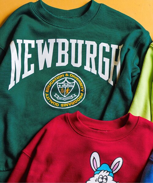 BREEZE（ブリーズ）の「【BREEZE NEW JACK・セットアップ可】6柄ストリートトレーナー（スウェット・キッズ・ブラック/ブルー/キナリ/グリーン/ライム/レッド・90/100/110/120/130/140/150/160）」の5枚目の写真