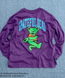 Grateful Dead | 【 GRATEFUL DEAD / グレイトフル・デッド 】 デッド・ベア キャラクタープリント バックデザイン ビッグシルエット ロンT 長袖 キッズ(Tシャツ/カットソー)