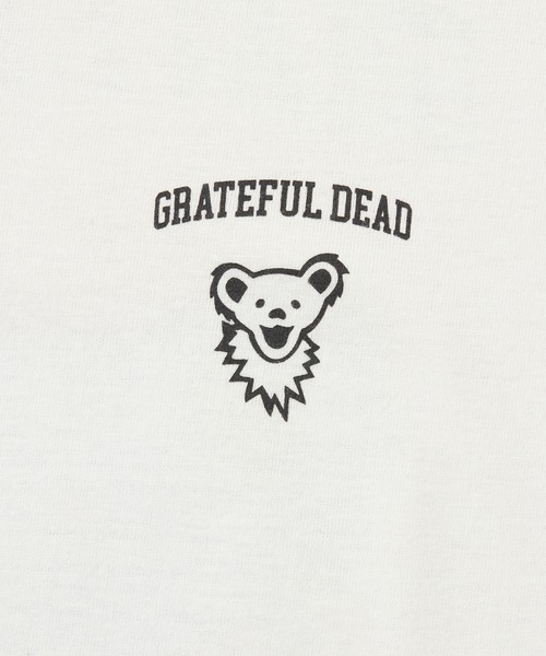 Grateful Dead（グレイトフルデッド）の「【 GRATEFUL DEAD / グレイトフル・デッド 】 デッド・ベア キャラクタープリント バックデザイン ビッグシルエット ロンT 長袖 キッズ（Tシャツ/カットソー・キッズ・ベージュ系1/ダークグリーン系1/オフホワイト/オレンジ/杢グレー/チャコール/ホワイト系1/ブラック系1/ベージュ系その他/ホワイト系その他3/ネイビー/グリーン系その他/パープル/ブラック系その他/ホワイト系その他2/グレー系その他・110/120/130/140/150/160）」の19枚目の写真