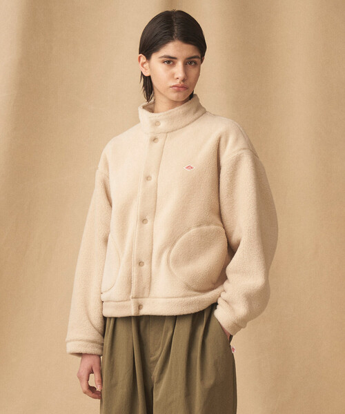 DANTON（ダントン）の「WOMEN'S DOUBLE FACE BOA STAND COLLAR