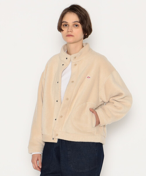 DANTON（ダントン）の「WOMEN'S DOUBLE FACE BOA STAND COLLAR