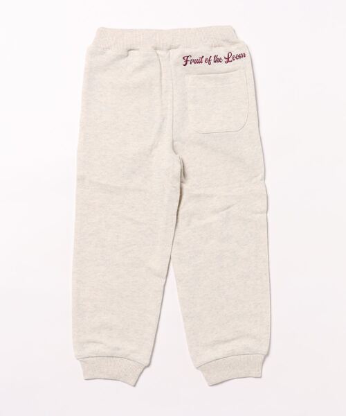 FRUIT OF THE LOOM(フルーツオブザルーム)の「スウェットパンツ / スウェット / ウエストゴム / らくちん / リブ / 厚手 / ロゴ(スウェットパンツ・キッズ・イエロー/オフホワイト/パープル・150cm/130cm/110cm)」の4枚目の写真