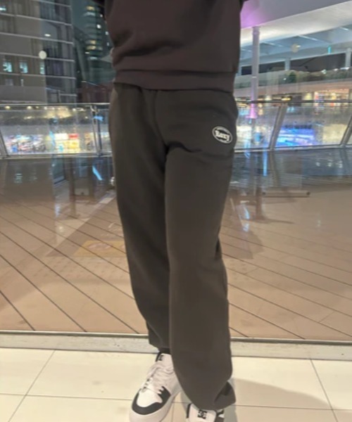 ROXY(ロキシー)の「JIVY PANTS/ロキシーワンポイントロゴスウェットパンツ(スウェットパンツ・レディース・ブルー/グレー/ブラック・MEDIUM/SMALL/LARGE)」の1枚目の写真