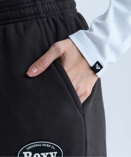 ROXY(ロキシー)の「JIVY PANTS/ロキシーワンポイントロゴスウェットパンツ(スウェットパンツ・レディース・ブルー/グレー/ブラック・MEDIUM/SMALL/LARGE)」の6枚目の写真