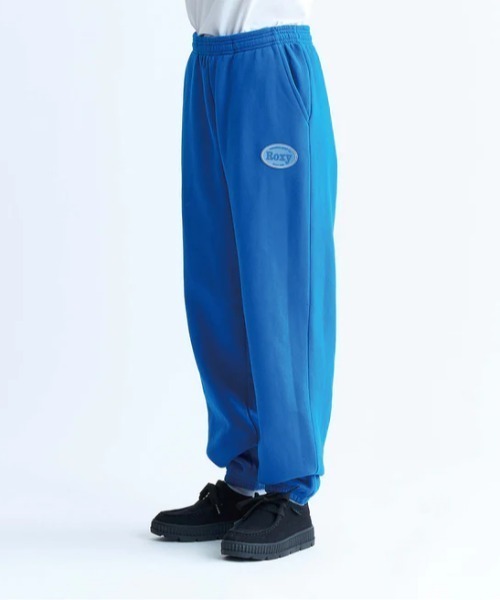ROXY(ロキシー)の「JIVY PANTS/ロキシーワンポイントロゴスウェットパンツ(スウェットパンツ・レディース・ブルー/グレー/ブラック・MEDIUM/SMALL/LARGE)」の16枚目の写真