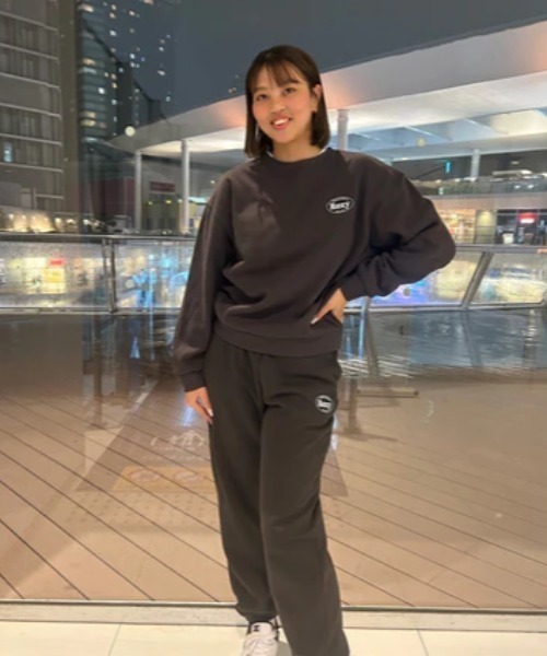 ROXY(ロキシー)の「JIVY PANTS/ロキシーワンポイントロゴスウェットパンツ(スウェットパンツ・レディース・ブルー/グレー/ブラック・MEDIUM/SMALL/LARGE)」の19枚目の写真