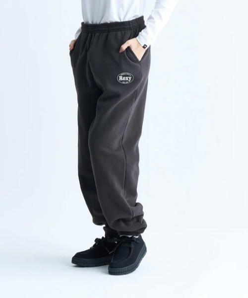 ROXY(ロキシー)の「JIVY PANTS/ロキシーワンポイントロゴスウェットパンツ(スウェットパンツ・レディース・ブルー/グレー/ブラック・MEDIUM/SMALL/LARGE)」の18枚目の写真
