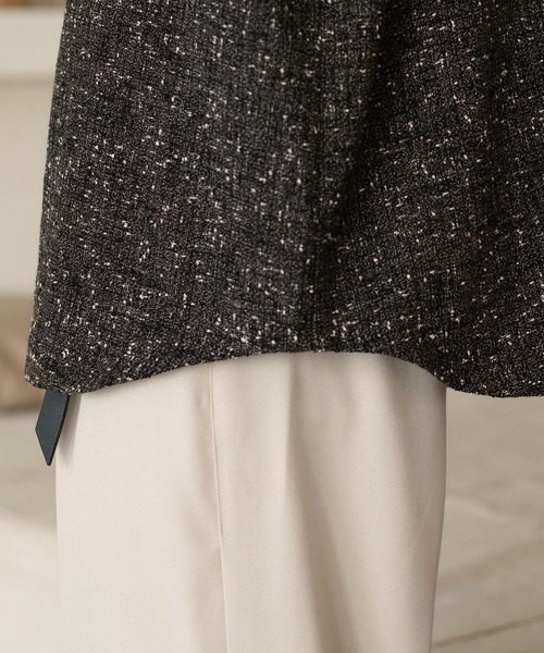 epnok（エプノック）の「ツイードネップルーズシャツ（シャツ/ブラウス・メンズ・ブルー/グレー/ブラック・MEDIUM/SMALL/LARGE）」の11枚目の写真