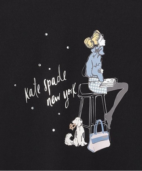 【セール】ガールズリトルブレイク長袖Tシャツ（Tシャツ/カットソー）｜kate spade new york kids（ケイトスペードニューヨーク）