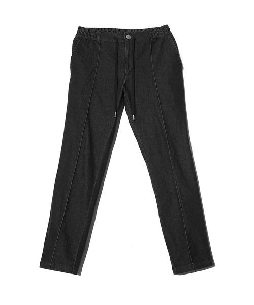 SOMEDIFF（サムディフ）の「【SOMEDIFF】イージーデニムパンツ メンズ ストレッチ テーパードパンツ ジーパン 春服（デニムパンツ・メンズ・ブラック/インディゴブルー・M/L/XL）」の3枚目の写真