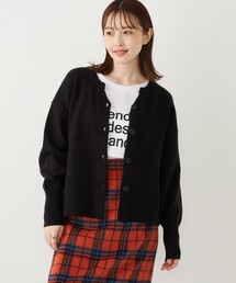 SHIPS Colors（シップス カラーズ）の「SHIPS Colors:〈手洗い可能〉フラッフィー キーネック カーディガン◇（カーディガン/ボレロ・レディース）」