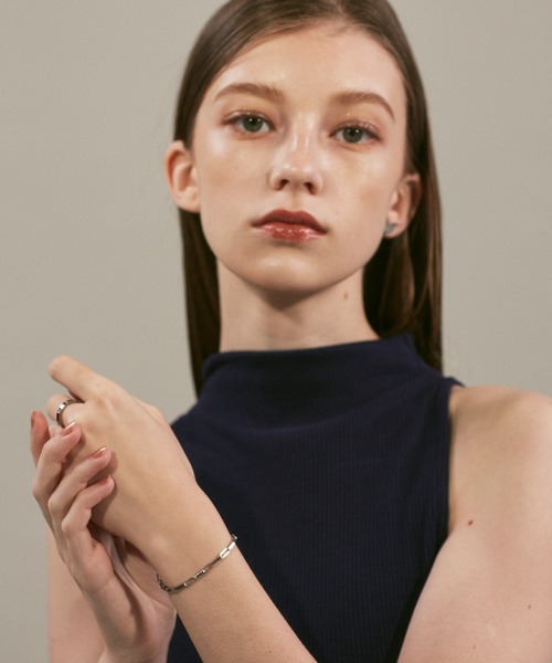 ciite' surgical stainless（シーテサージカルステンレス）の「【 金属アレルギー対応 】 シンプルチェーンブレスレット サージカルステンレス（ブレスレット・レディース・ゴールド/シルバー・FREE）」の7枚目の写真